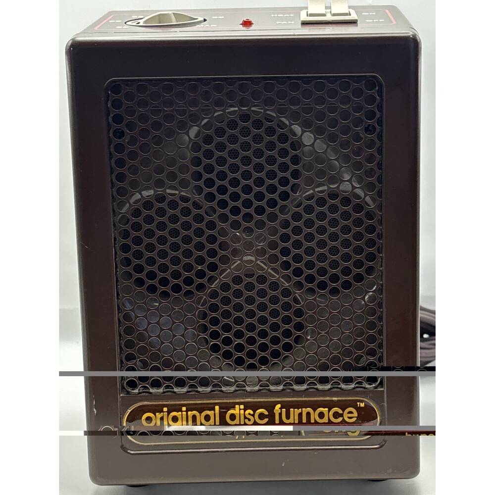 Pelonis Disc Furnace Model 1500W-II Ceramic Disc Heater & Fan Tested Works